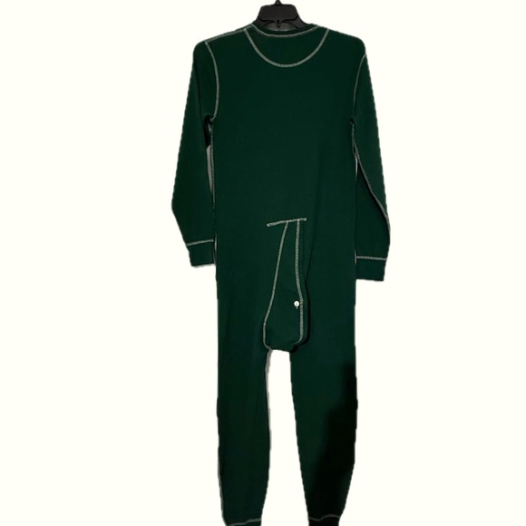 NWT J.CREW Waffle Union Suit (onesie)  Deep Alpine in XS - Picture 4 of 12